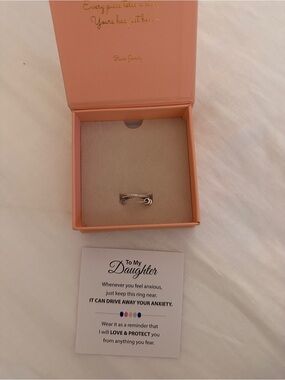 Olivia Jewelry To My Daughter | Drive Away Your Anxiety | S925 Fidget Ring